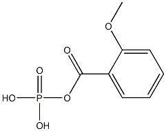 2-methoxybenzoyl phosphate 化学構造式