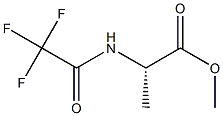 N-trifluoroacetyl-alanine methyl ester,,结构式