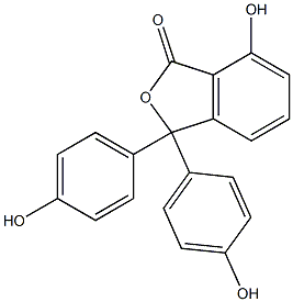 hydroxyphenolphthalein Struktur