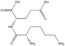 lysylglutamic acid Structure