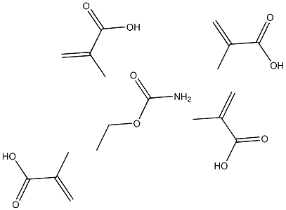 urethane tetramethacrylate Struktur