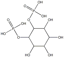 inositol 2,3-bisphosphate Struktur