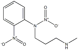 dinitrophenyl-aminopropyl-methylamine,,结构式