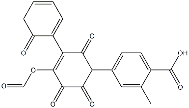 4-(4-methoxy-3-(5-phenylpentoxy)phenyl)-2-methylbenzoic acid Structure