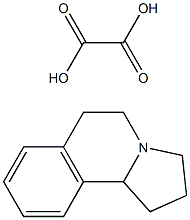 1,2,3,5,6,10b-hexahydropyrrolo(2,1-a)isoquinoline oxalate Structure