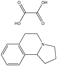 1,2,3,5,6,10b-hexahydropyrrolo(2,1-a)isoquinoline oxalate