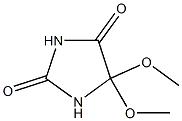 dimethoxyhydantoin 化学構造式