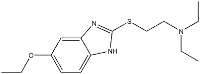  2-(2-(diethylamino)ethyl)thio-5-ethoxybenzimidazole