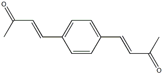 1,4-bis(3-oxo-1-butenyl)benzene Structure