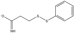 3-(phenyldithio)propionimidate,,结构式