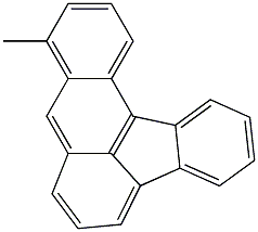 9-METHYLBENZOFLUORANTHRENE Struktur