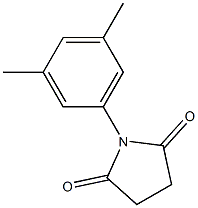 N-(3,5-DIMETHYLPHENYL)SUCCINIMIDE,,结构式