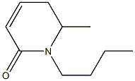 N-BUTYL-6-METHYL-5,6-DIHYDRO-2-PYRIDONE Structure