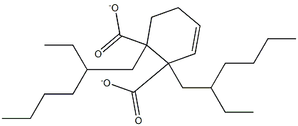 DI-(2-ETHYLHEXYL)TETRAHYDROPHTHALATE,,结构式