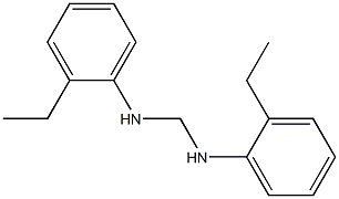 METHYLENEBIS(ORTHO-ETHYLANILINE) Struktur