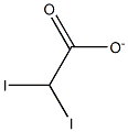 DIIODOACETATE,,结构式