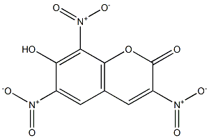 3,6,8-TRINITRO-7-HYDROXYCOUMARIN