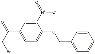 4'-(BENZYLOXY)-3'-NITRO-2-BROMOACETOPHENONE Structure