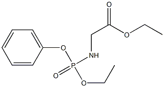 N-(ETHOXYPHENOXYPHOSPHINYL)GLYCINEETHYLESTER Structure