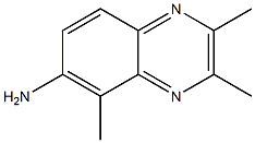 6-AMINO-2,3,5-TRIMETHYLQUINOXALINE Struktur