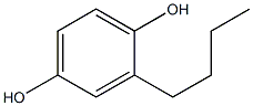 MONOBUTYLETHEROFHYDROQUINONE 化学構造式