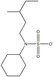 3-METHYLPENTYLCYCLAMATE Structure