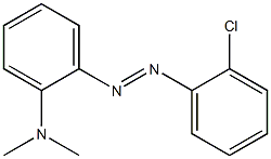 2'-CHLORODIMETHYLAMINOAZOBENZENE Struktur