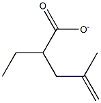 2-METHALLYLBUTYRATE,,结构式