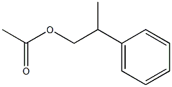 PHENETHYLALCOHOL,BETA-METHYL-,ACETATE 化学構造式