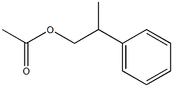 PHENETHYLALCOHOL,BETA-METHYL-,ACETATE Structure