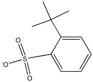 TERT-BUTYLBENZENESULPHONATE Structure