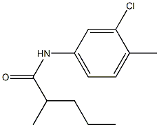 3'-CHLORO-2-METHYL-PARA-VALEROTOLUIDIDE 化学構造式