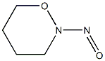 1,2-OXAZINE,TETRAHYDRO-2-NITROSO- Struktur