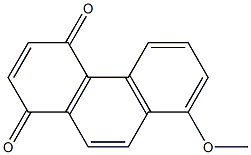 8-METHOXY-1,4-PHENANTHRENEQUINONE Struktur