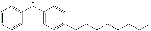 4-OCTYL-N-PHENYLBENZENAMINE Struktur