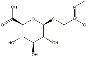  METHYLAZOXYMETHANOL-BETA-D-GLUCOSIDURONICACID