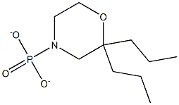 DI-N-PROPYLMORPHOLINOPHOSPHONATE Struktur