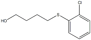 4-(CHLOROPHENYLTHIO)BUTANOL,,结构式