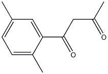 1-(2',5'-DIMETHYLPHENYL)BUTANE-1,3-DIONE Structure