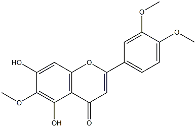 5,7-DIHYDROXY-6,3',4'-TRIMETHOXYFLAVONE