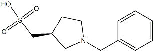 (3S)-1-BENZYLPYRROLIDIN-3-YLMETHANESULFONATE,,结构式
