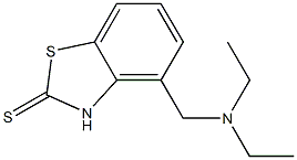 DIETHYLAMINOMETHYL-2-THIOBENZTHIAZOLE,,结构式