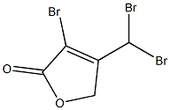 3-BROMO-4-(DIBROMOMETHYL)-2(5H)-FURANONE Structure
