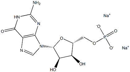 GUANYLATE,SODIUM 化学構造式