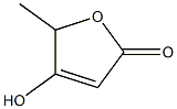 FURANONE,4-HYDROXY-5-METHYL- 化学構造式