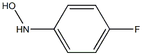 PARA-FLUORO-PHENYLHYDROXYLAMINE 化学構造式