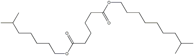 ADIPICACID,ISOOCTYLISODECYLESTER Struktur