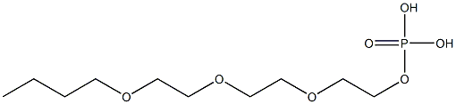 BUTOXYTRIETHYLENEGLYCOLPHOSPHATE Struktur