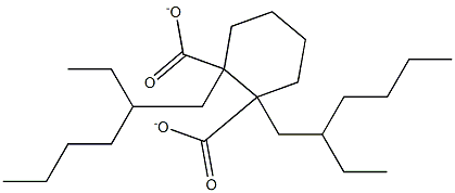 DI-(2-ETHYLHEXYL)HEXA-HYDROPHTHALATE Struktur
