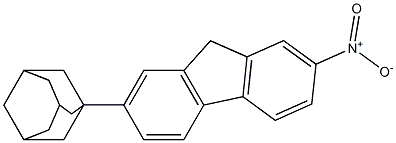 7-ADAMANTYL-2-NITROFLUORENE Structure